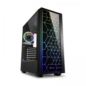 Caixa ATX Sharkoon LIT 100